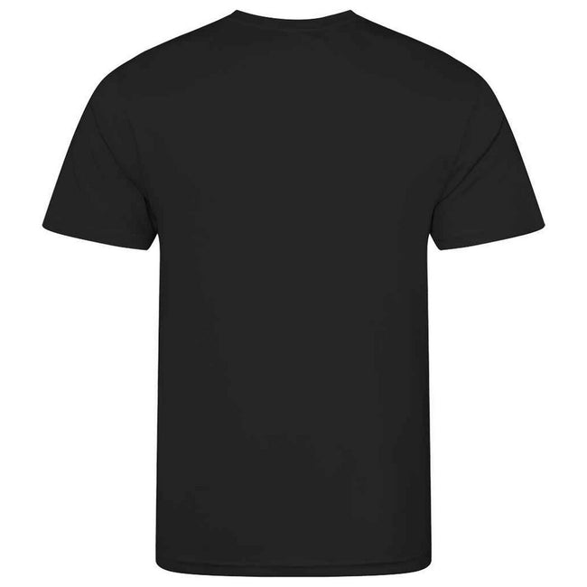 Jet Black - Front - AWDis Cool Mens T-Shirt