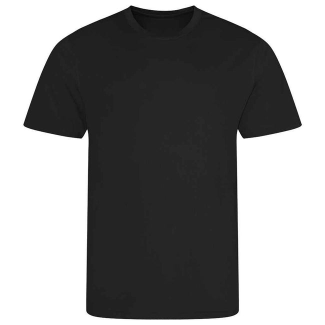 Jet Black - Back - AWDis Cool Mens T-Shirt