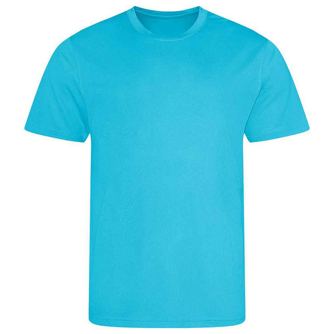 Hawaiian Blue - Back - AWDis Cool Mens T-Shirt