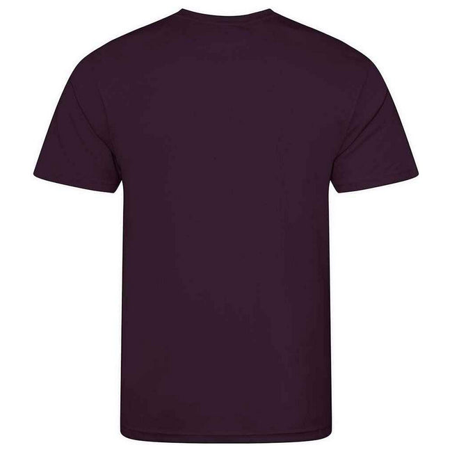 Plum - Front - AWDis Cool Mens T-Shirt