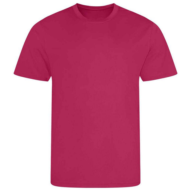 Hot Pink - Back - AWDis Cool Mens T-Shirt
