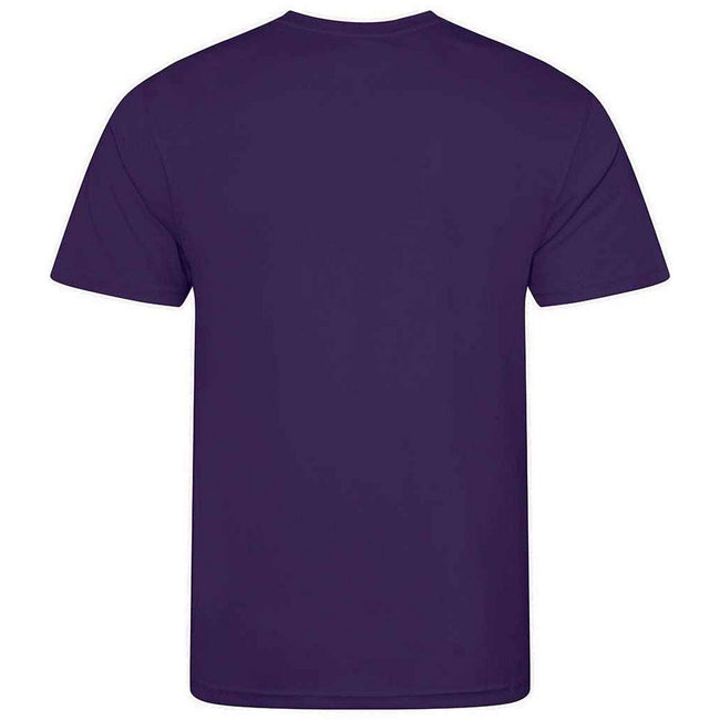 Purple - Front - AWDis Cool Mens T-Shirt
