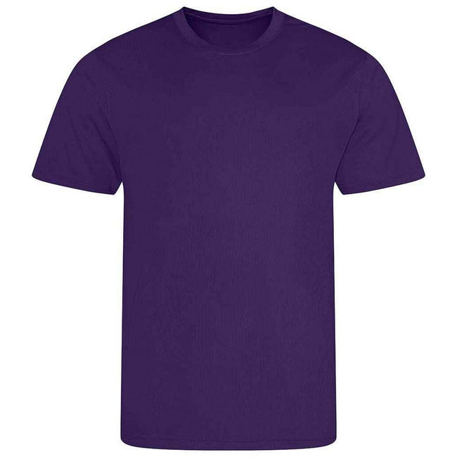 Purple - Back - AWDis Cool Mens T-Shirt