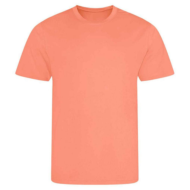 Peach - Front - AWDis Cool Mens T-Shirt