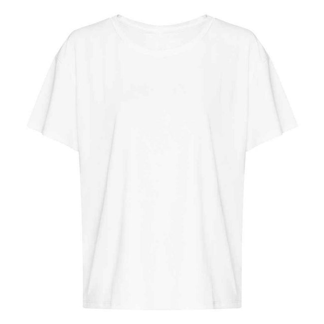 White - Front - AWDis Cool Womens-Ladies Open Back T-Shirt