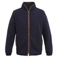 Navy - Front - Brook Taverner Unisex Adult Baltimore Fleece Jacket