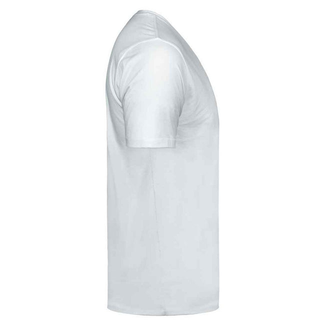 White - Back - Tee Jays Mens Luxury V Neck T-Shirt