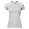 White - Front - Tee Jays Womens-Ladies CoolDry T-Shirt