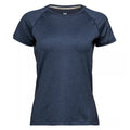 Navy - Front - Tee Jays Womens-Ladies CoolDry T-Shirt