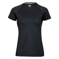 Black - Front - Tee Jays Womens-Ladies CoolDry T-Shirt