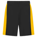 Black-Gold - Back - Finden & Hales Mens Knitted Shorts
