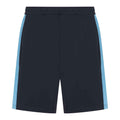 Navy-Sky Blue - Front - Finden & Hales Mens Knitted Shorts