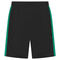 Black-Emerald - Front - Finden & Hales Mens Knitted Shorts