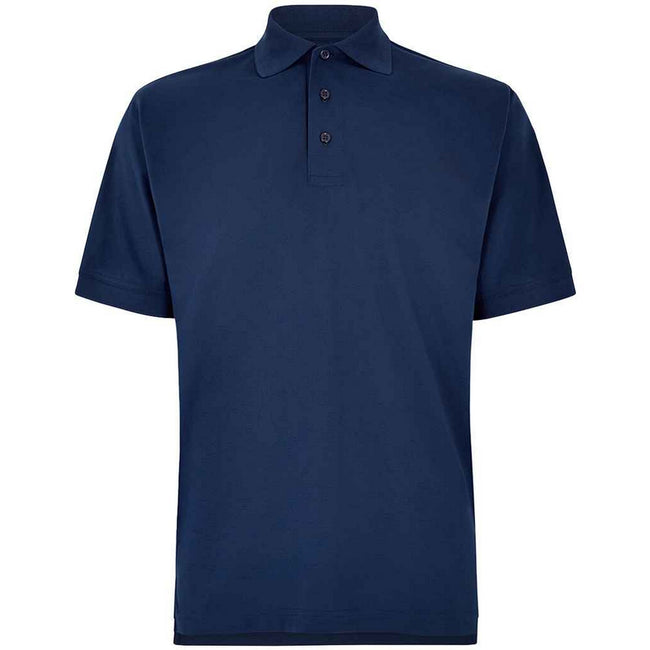 Light Navy - Front - Kustom Kit Mens Klassic Piqué Polo Shirt