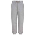 Heather Grey - Front - SF Minni Childrens-Kids Sustainable Cuffed Ankle Jogging Bottoms