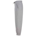 Heather Grey - Back - SF Minni Childrens-Kids Sustainable Cuffed Ankle Jogging Bottoms