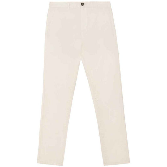 Ivory - Front - Native Spirit Mens Chino Trousers