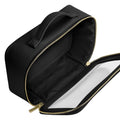 Black - Back - Bagbase Boutique Clear Toiletry Bag