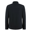 Black - Back - Kustom Kit Mens Pique Formal Shirt