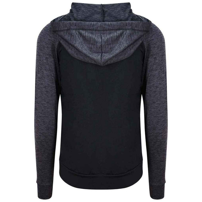 Black-Black Slate - Side - AWDis Cool Mens Full Zip Hoodie