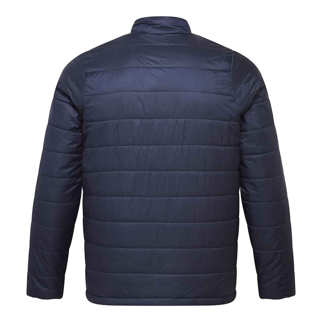 Navy - Back - Premier Mens Recyclight Padded Jacket