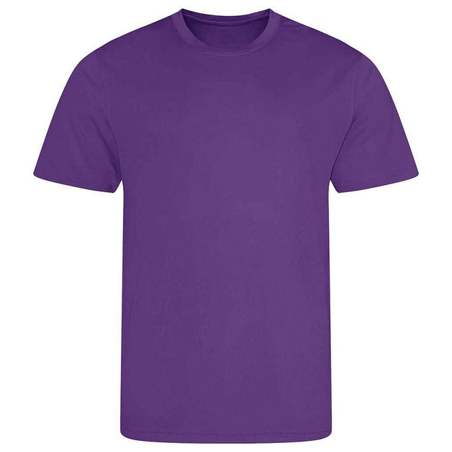 Purple - Front - AWDis Cool Childrens-Kids T-Shirt