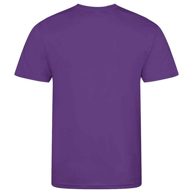 Purple - Back - AWDis Cool Childrens-Kids T-Shirt