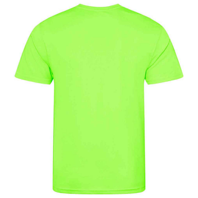 Electric Green - Back - AWDis Cool Childrens-Kids T-Shirt