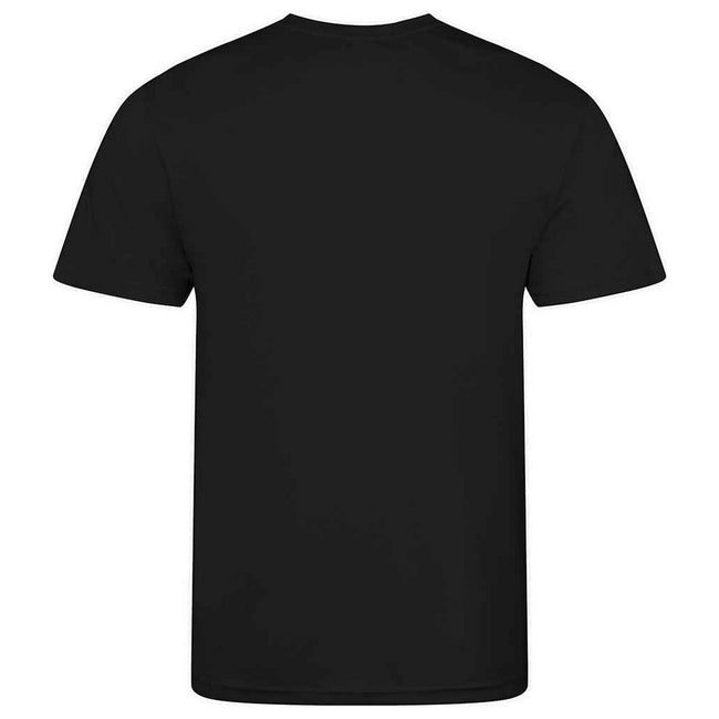 Jet Black - Back - AWDis Cool Childrens-Kids T-Shirt