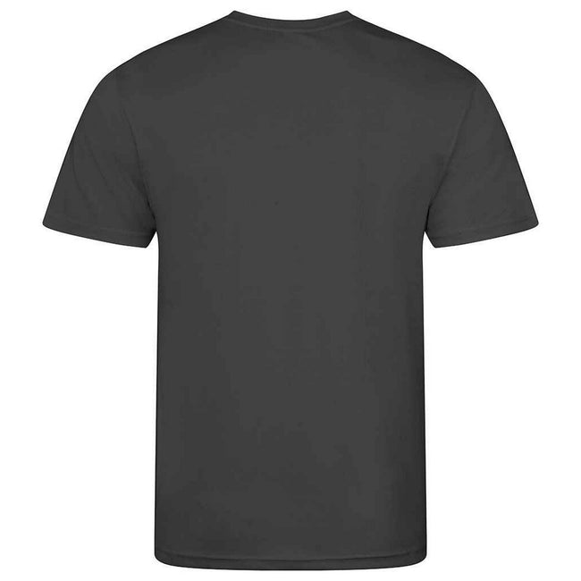 Charcoal - Back - AWDis Cool Childrens-Kids T-Shirt