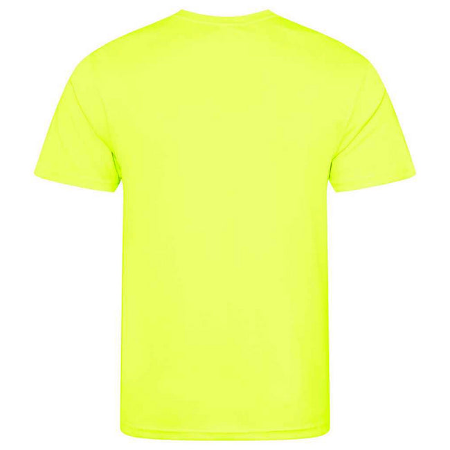 Electric Yellow - Back - AWDis Cool Childrens-Kids T-Shirt