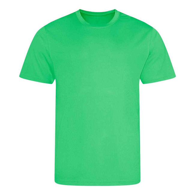 Sour Green - Front - AWDis Cool Childrens-Kids T-Shirt