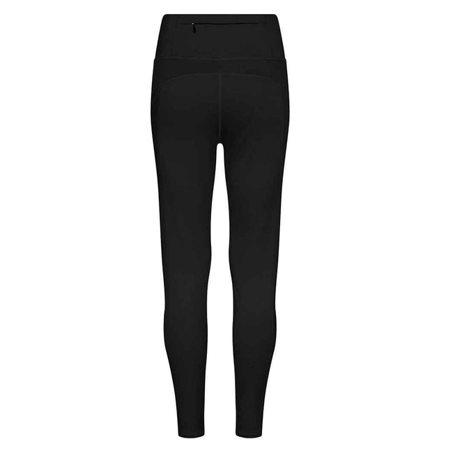 Jet Black - Back - AWDis Cool Womens-Ladies Tech Recycled Leggings
