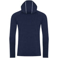Navy Melange - Back - Awdis Mens Just Cool Cowl Neck Top