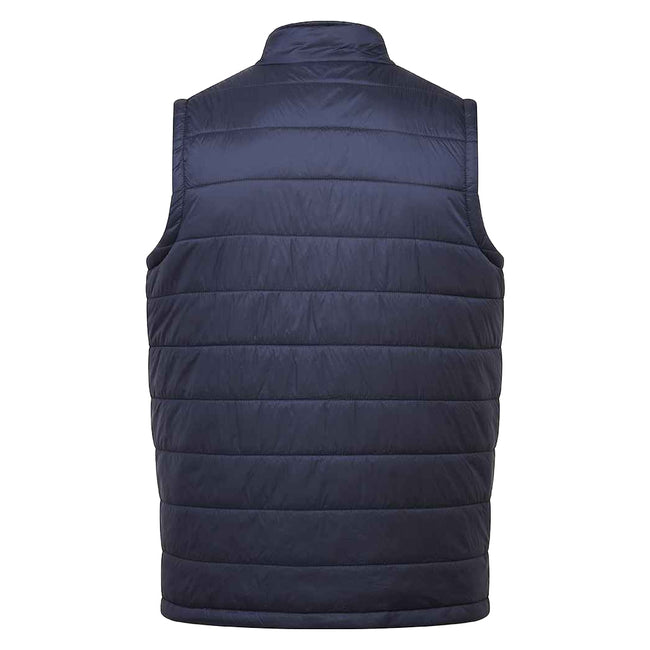 Navy - Back - Premier Mens Recyclight Padded Gilet