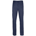 French Navy - Front - SOLS Mens Jared Stretch Slim Suit Trousers