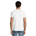 White - Side - SOLS Mens Imperial V Neck T-Shirt