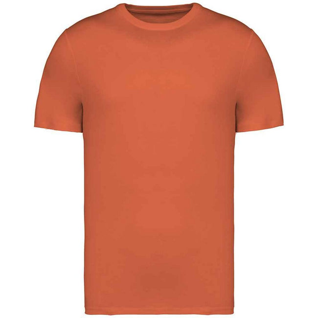 Burnt Brick - Front - Native Spirit Unisex Adult Heavyweight Slim T-Shirt