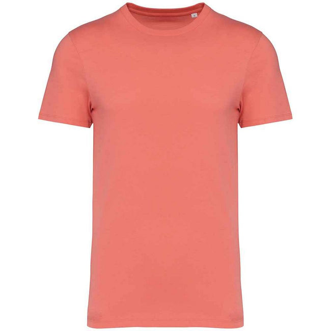 Light Coral - Front - Native Spirit Unisex Adult Heavyweight Slim T-Shirt