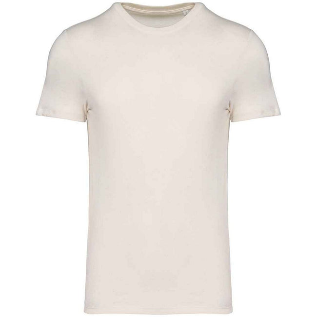 Raw Natural - Front - Native Spirit Unisex Adult Heavyweight Slim T-Shirt