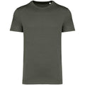 Organic Khaki - Front - Native Spirit Unisex Adult Heavyweight Slim T-Shirt