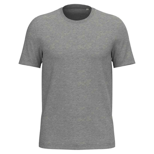 Moon Grey Heather - Front - Native Spirit Unisex Adult Heavyweight Slim T-Shirt