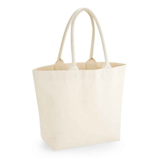 Natural - Front - Westford Mill Fairtrade Tote Bag