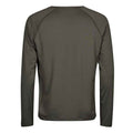 Deep Green - Back - Tee Jays Mens CoolDry Long-Sleeved T-Shirt