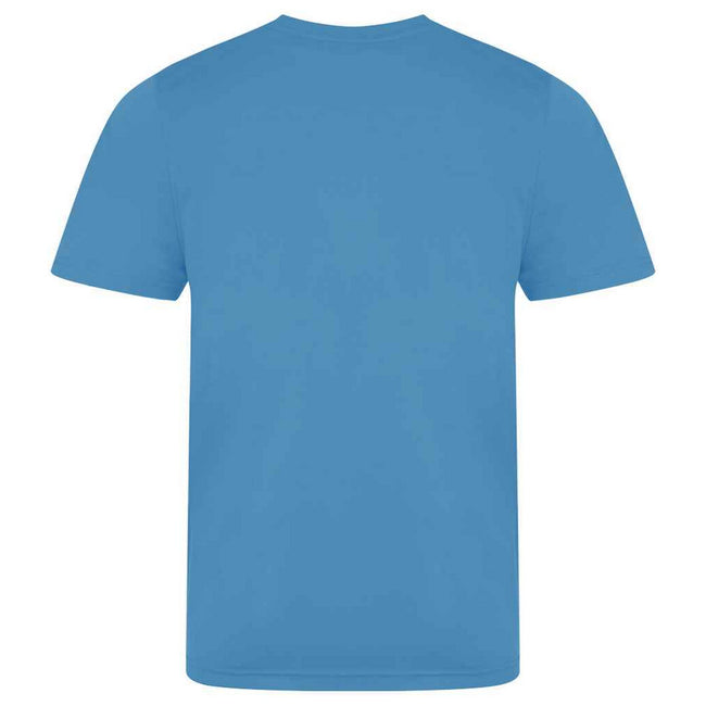 Sapphire Blue - Back - AWDis Cool Unisex Adult Smooth T-Shirt
