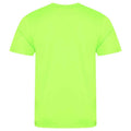 Electric Green - Back - AWDis Cool Unisex Adult Smooth T-Shirt