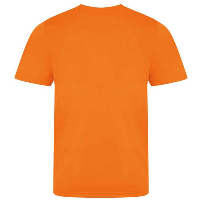 Orange Crush - Back - AWDis Cool Unisex Adult Smooth T-Shirt