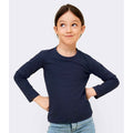 French Navy - Side - SOLS Childrens-Kids Imperial Long-Sleeved T-Shirt