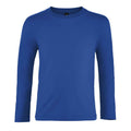 Royal Blue - Front - SOLS Childrens-Kids Imperial Long-Sleeved T-Shirt