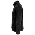 Black - Back - SOLS Unisex Adult Finch Fluffy Jacket